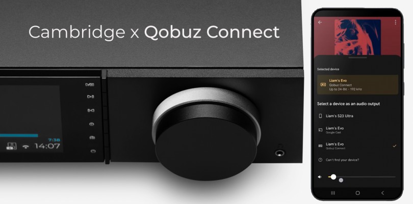 actu cambridge qobuz connect